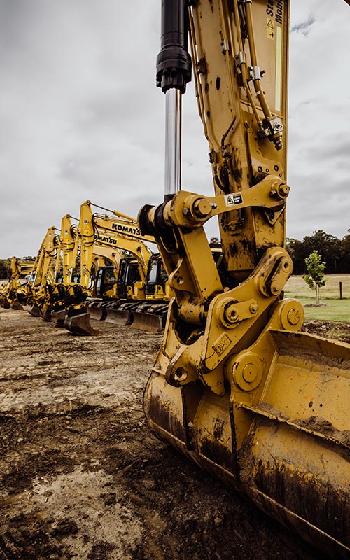 equipment hire civil construction