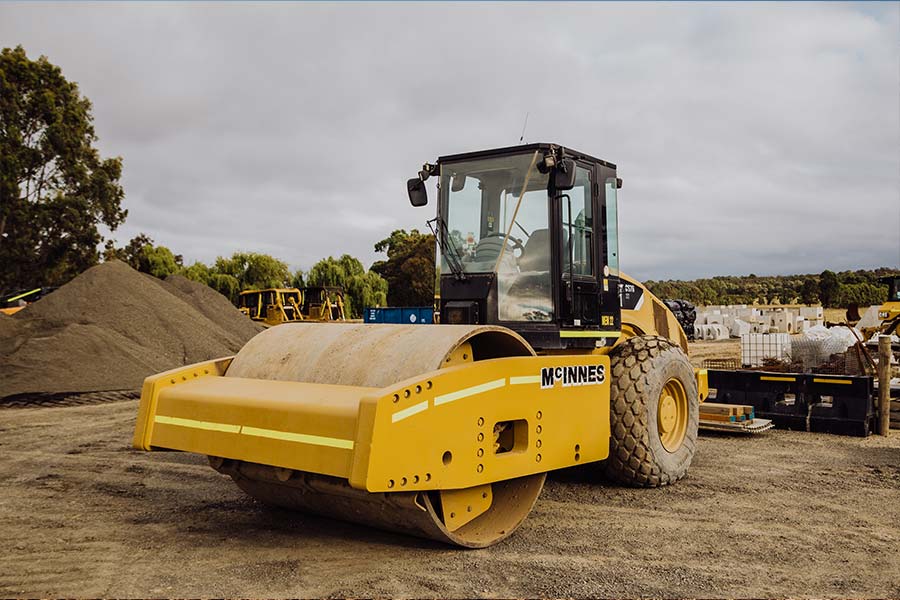 equipment hire road roller