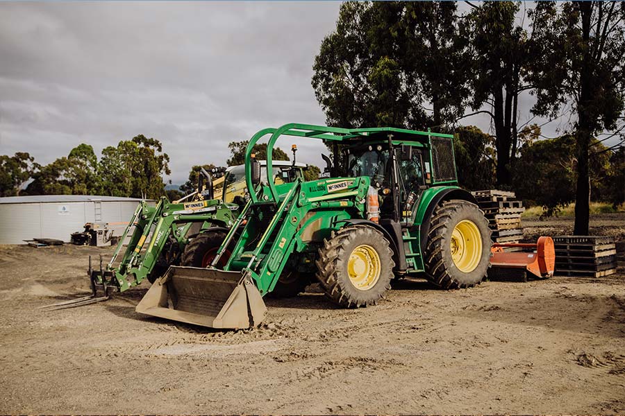 front end loader hire